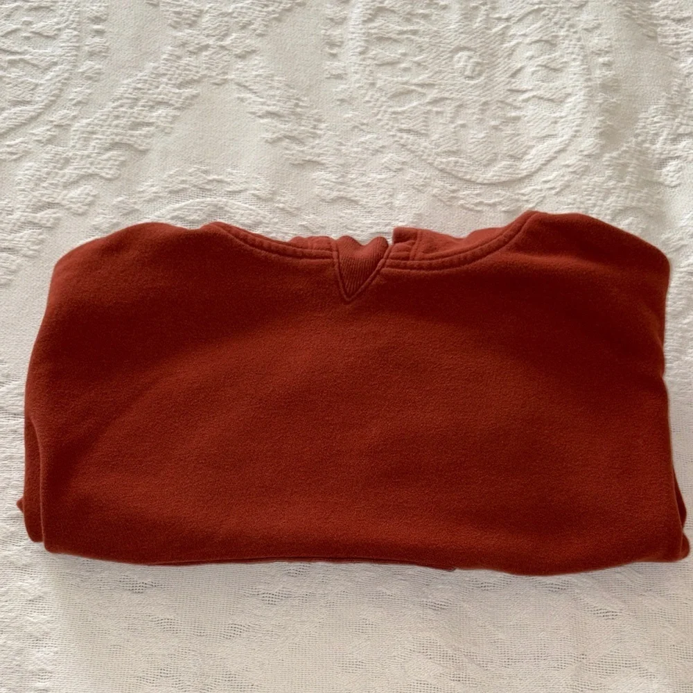 Gap Kids Rust Hoodie Unisex Genty Loved S